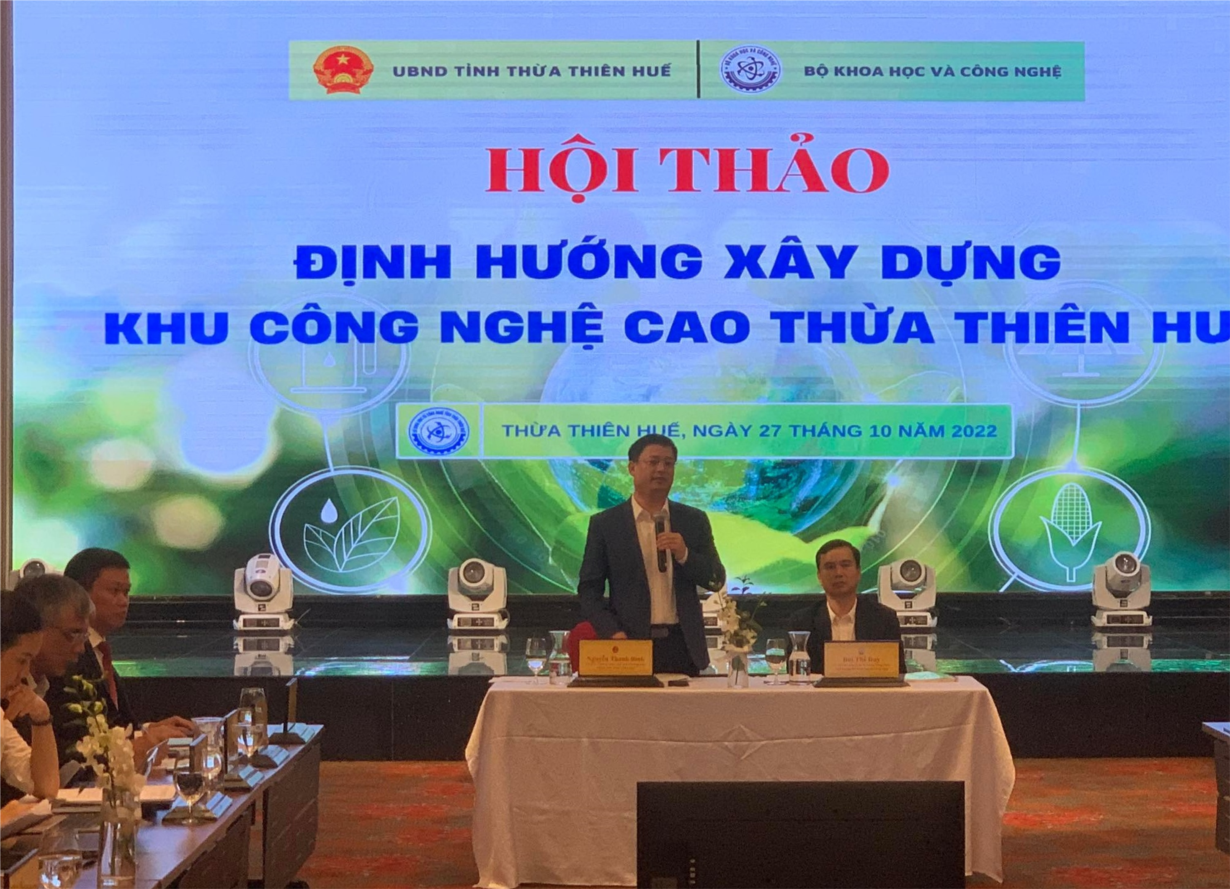 Xây dựng Khu công nghệ cao Thừa Thiên Huế (28/10/2022)